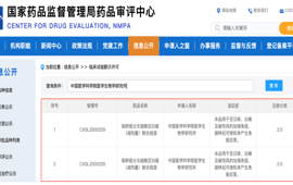 中国医学科学院医学生物学研究所 吸附组分无细胞百白破（减剂量）联合疫苗获批临床